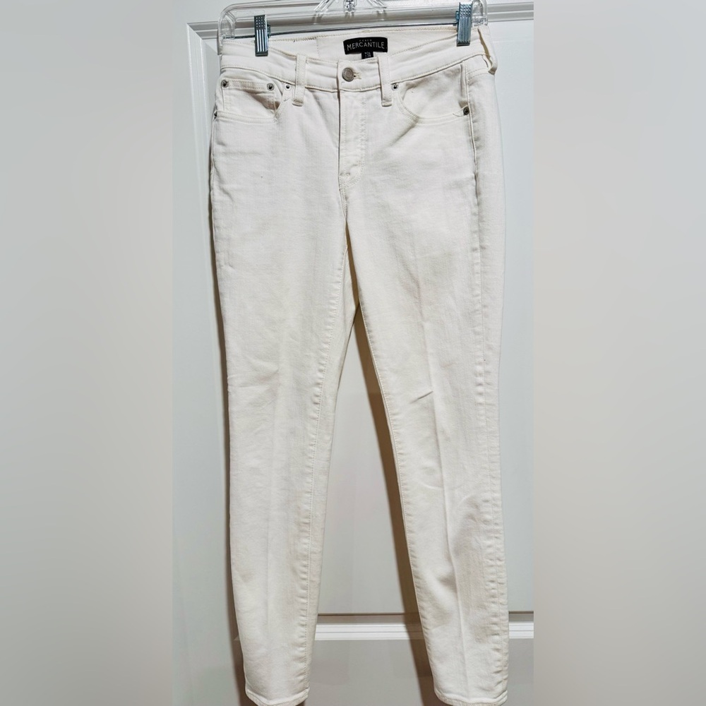 J. Crew Mercantile White‎  Skinny Jeans